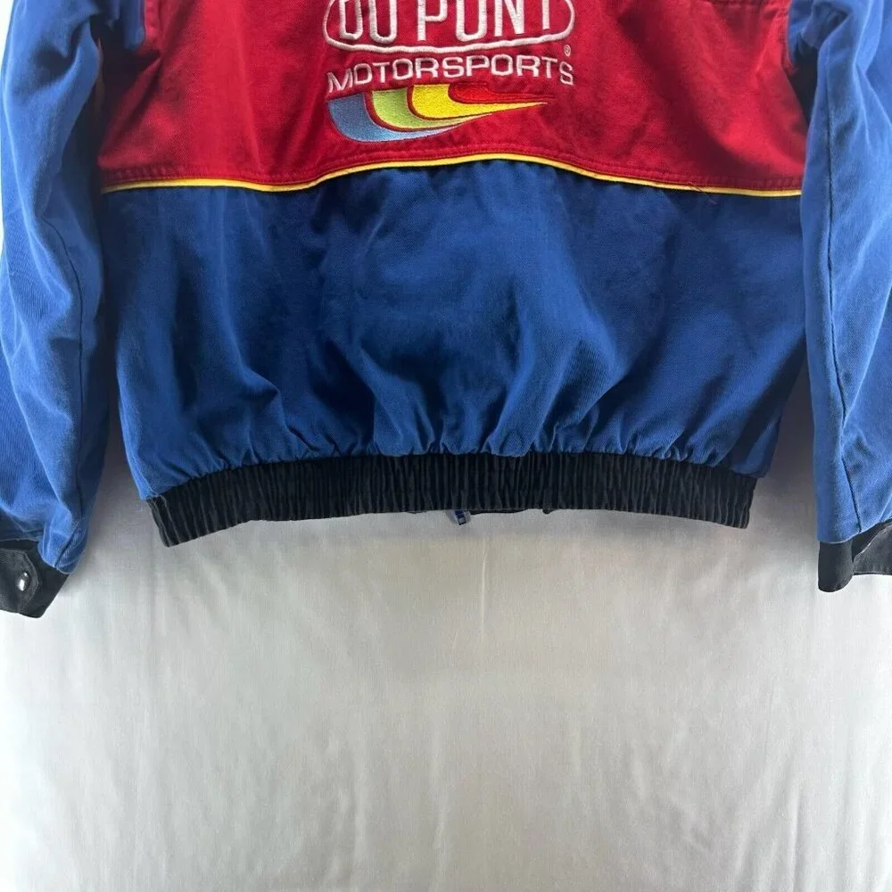 Vintage Winner's Circle Jacket Mens Sz XL NASCAR Racing #24 Jeff Gordon Blue Red - Picture 7 of 11